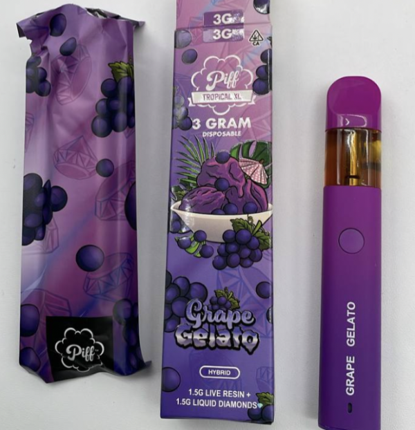 Piff Bar Carts 3G Disposable - Image 3